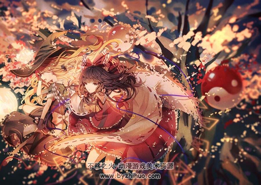 p站画师八里华丽丽的cg插画作品图片赏析下载140p