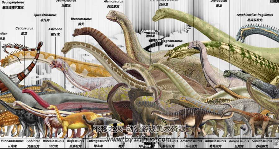 资源中心 69 艺用素材 69 动物昆虫 69 恐龙全图 高清大图中文