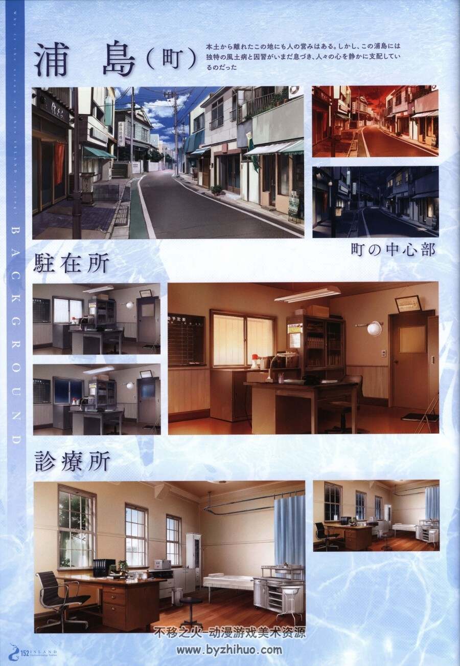 island游戏官方视觉书island解体新书フロントウイング194p
