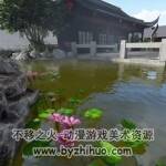 中国古风建筑场景3D模型 百度网盘下载