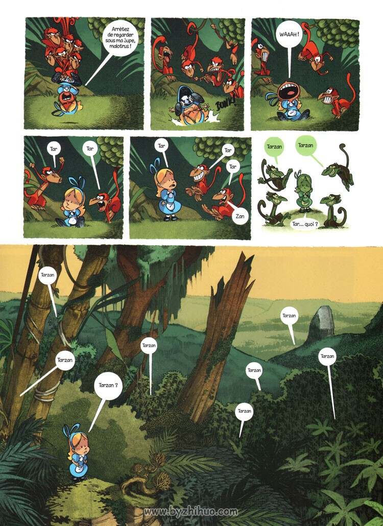 《Alice au pays des singes》