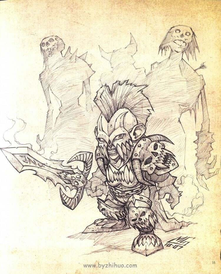 《魔兽世界》巫妖王之怒 原画设定集