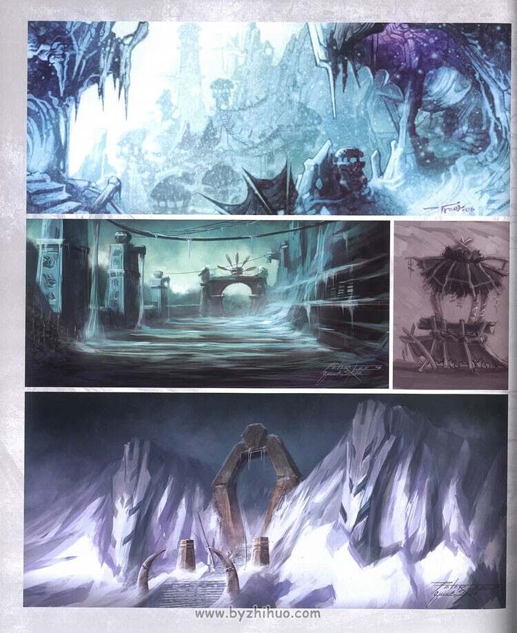 《魔兽世界》巫妖王之怒 原画设定集