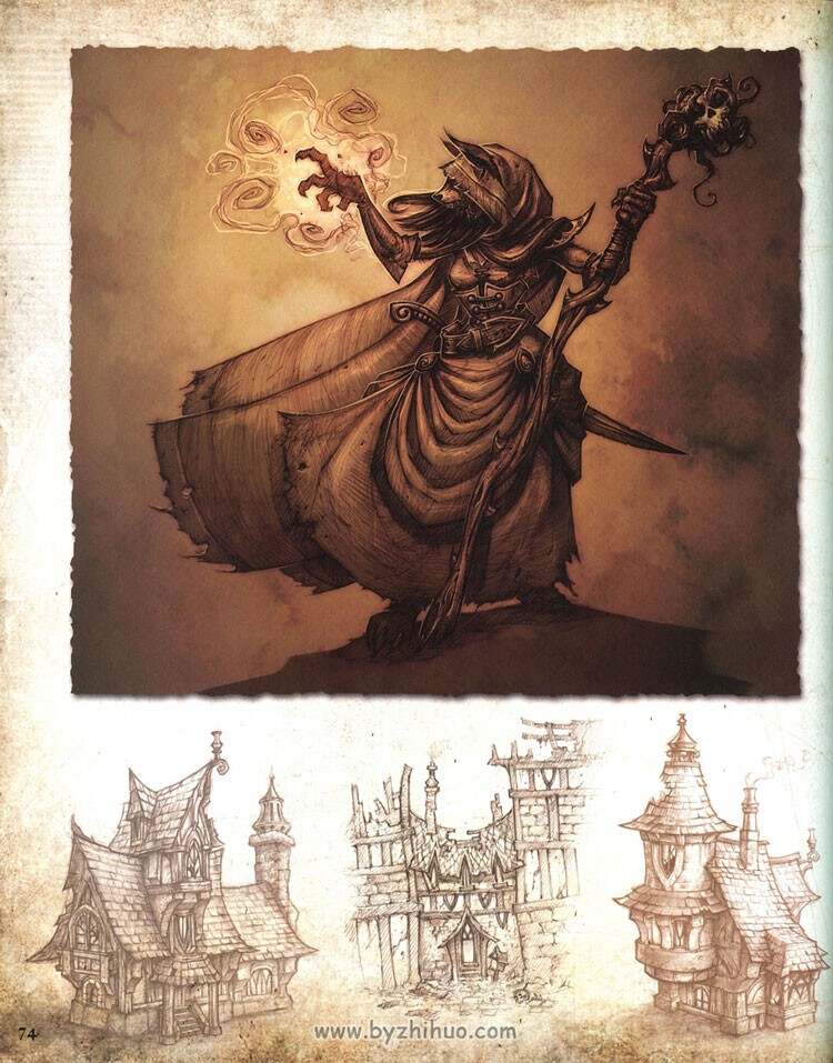 《魔兽世界》大灾变 原画设定集