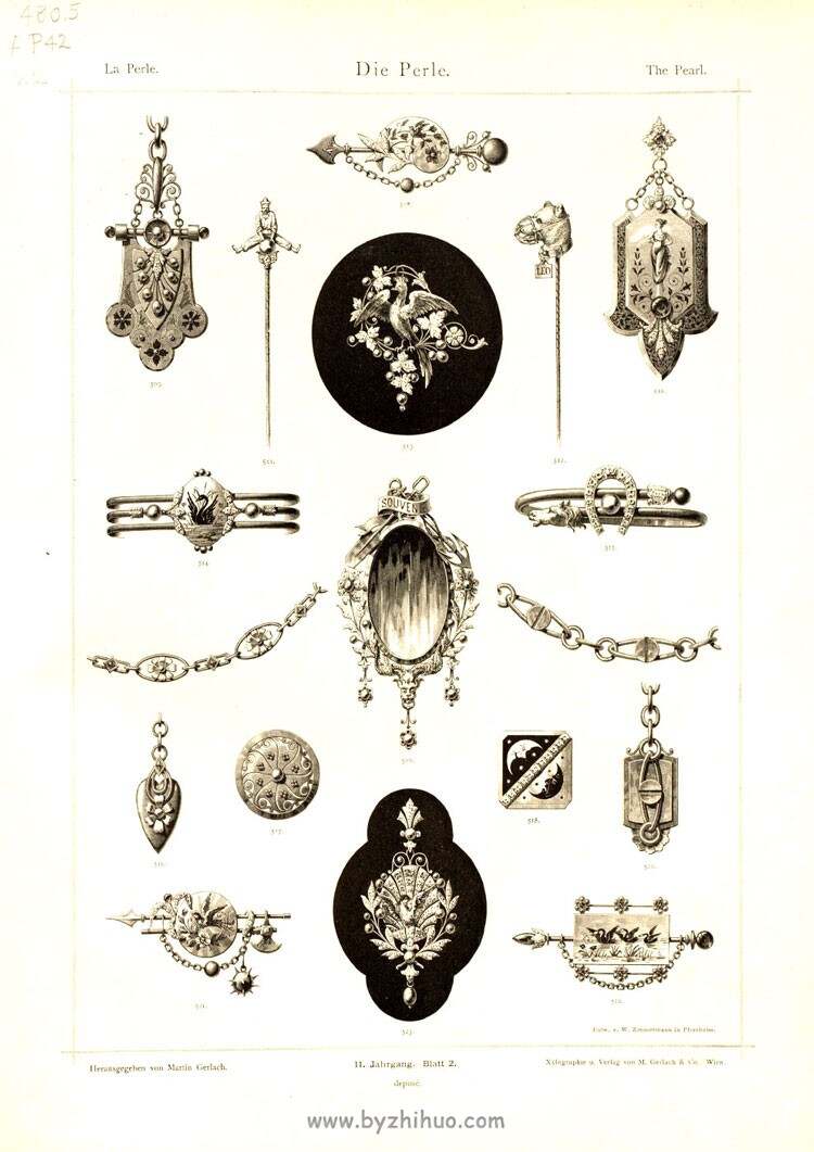 《Die Perle》1-4 俄罗斯皇家饰品 珍稀图鉴