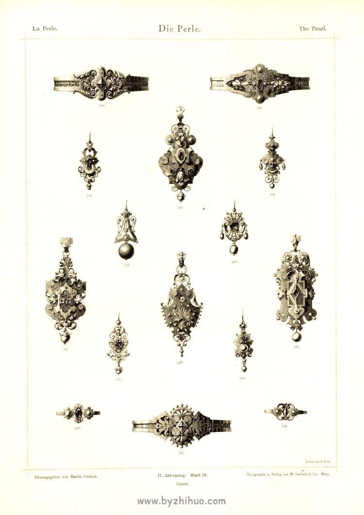 《Die Perle》1-4 俄罗斯皇家饰品 珍稀图鉴