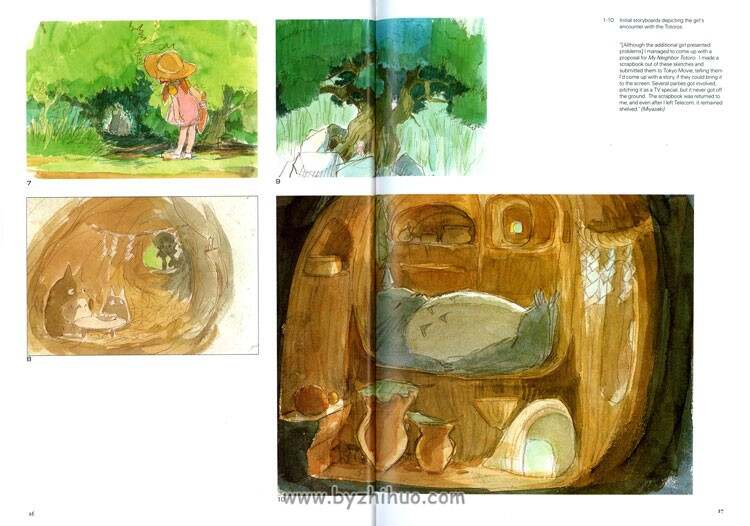 《The Art of My Neighbor Totoro》龙猫原画设定集