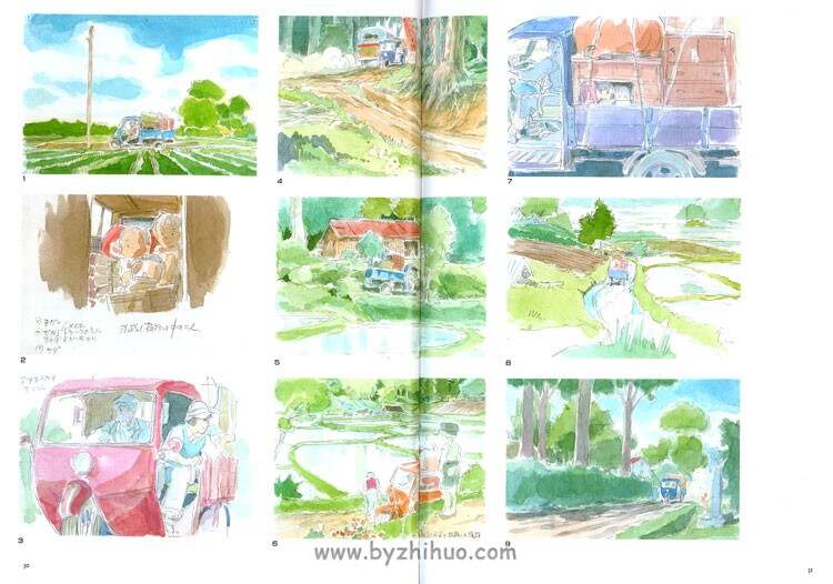 《The Art of My Neighbor Totoro》龙猫原画设定集