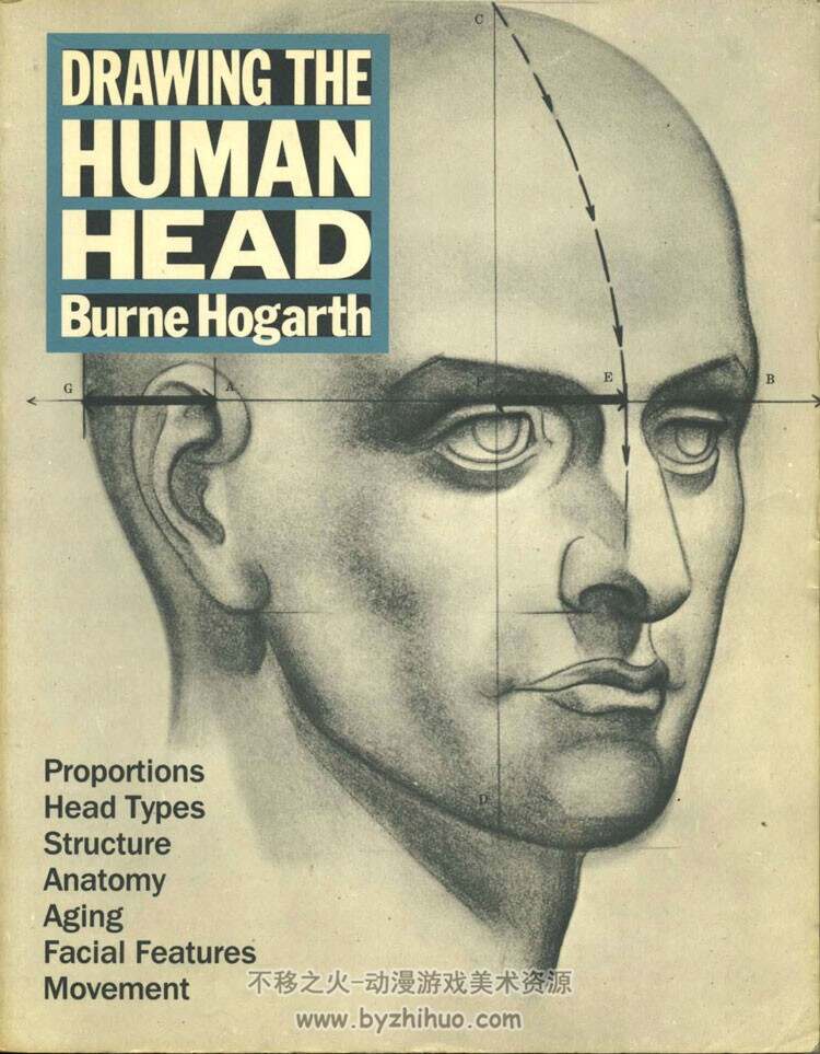《drawing the human head》人物素描头部结构 英文版