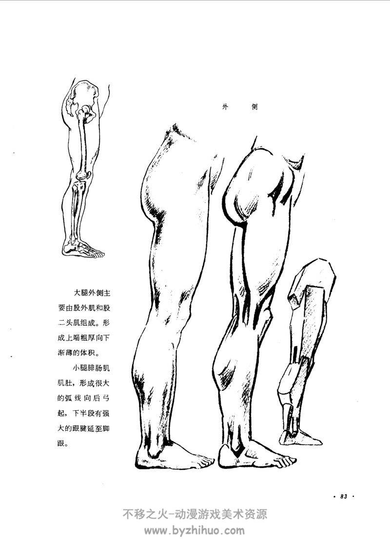 《经典人体结构绘画技法》人体绘画教程