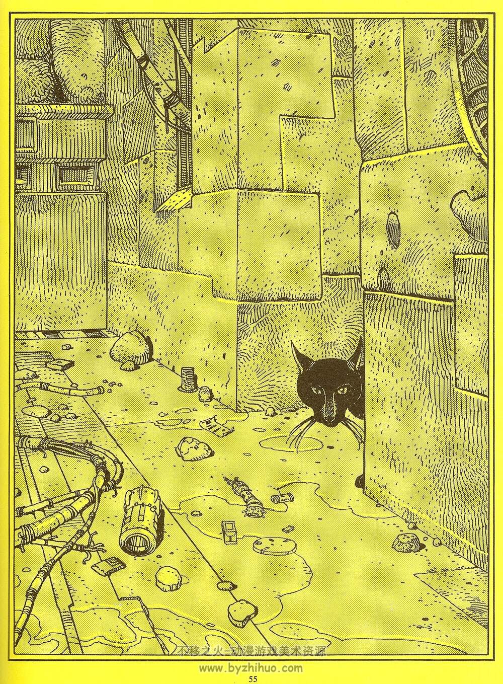 《Les Yeux du Chat》猫眼 Jodorowsky Moebius