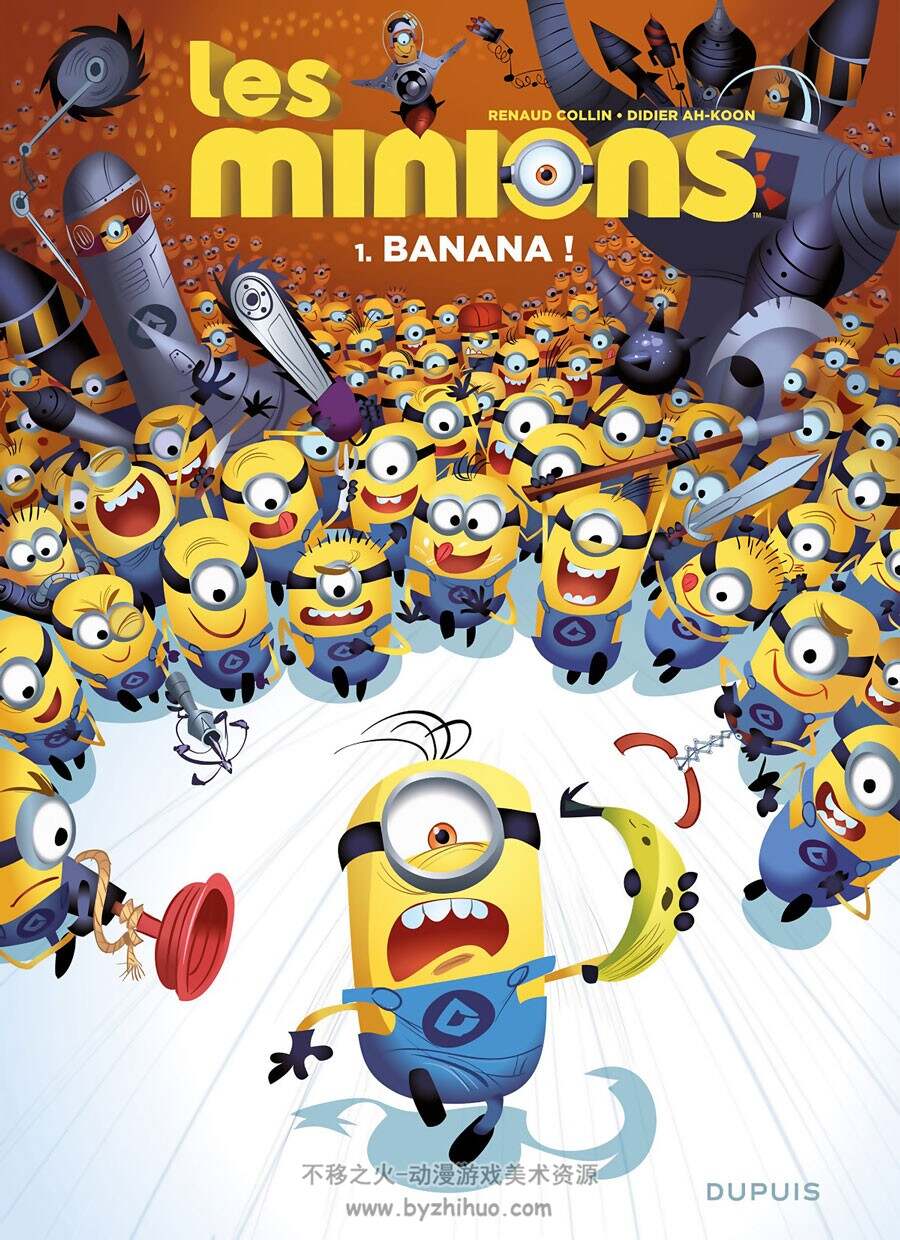 《Les Minions-01-Banana！》小黄人漫画版 renaud collin · didier ah-koon