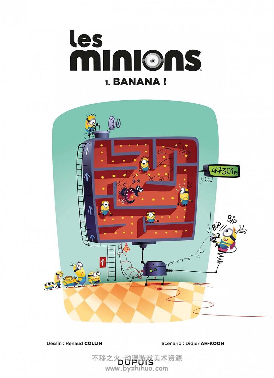 《Les Minions-01-Banana！》小黄人漫画版 renaud collin · didier ah-koon
