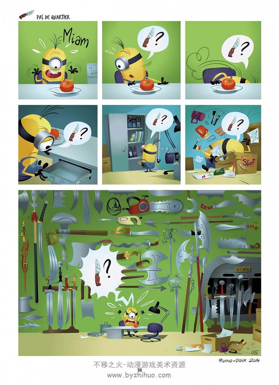 《Les Minions-01-Banana！》小黄人漫画版 renaud collin · didier ah-koon