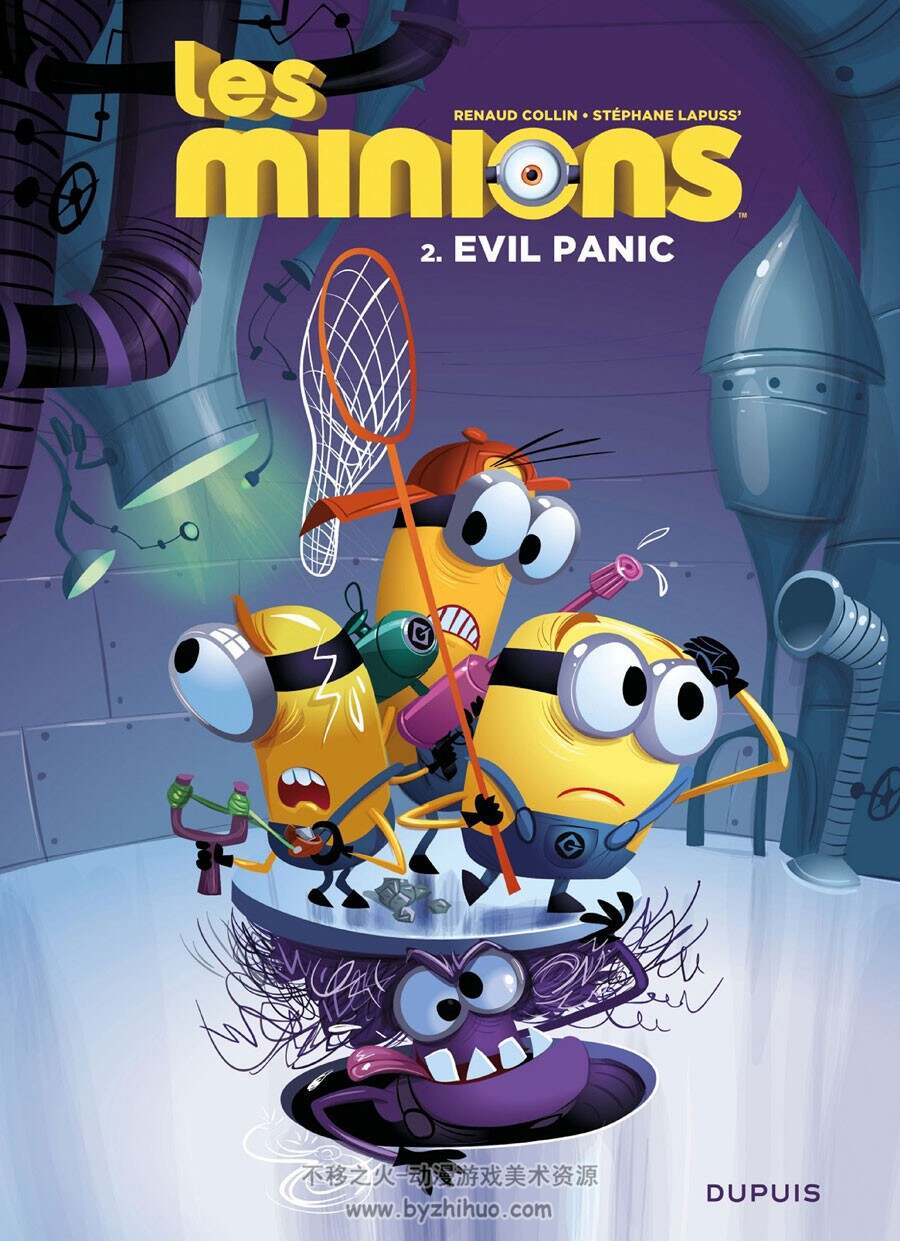 《Les Minions-02-Evil Panic》小黄人漫画版第二册