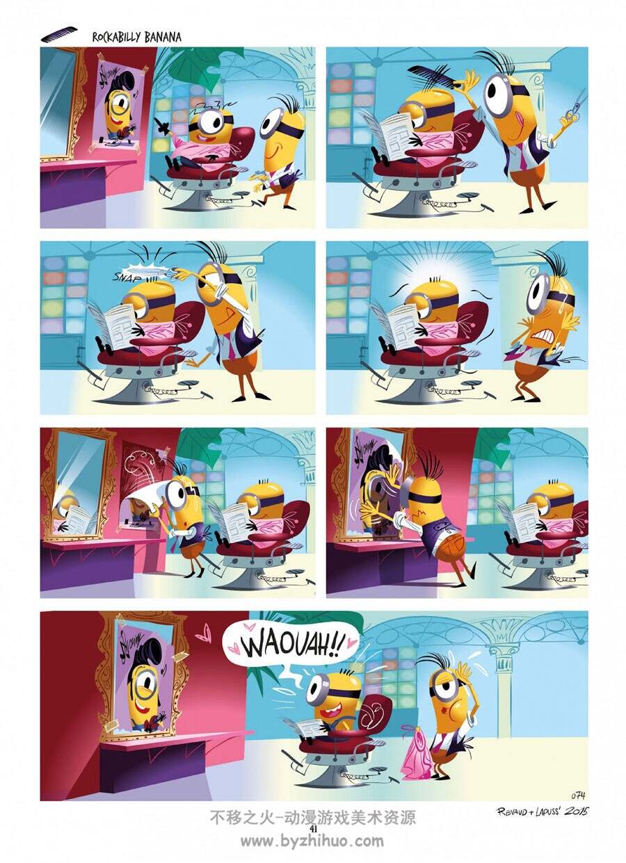 《Les Minions-02-Evil Panic》小黄人漫画版第二册