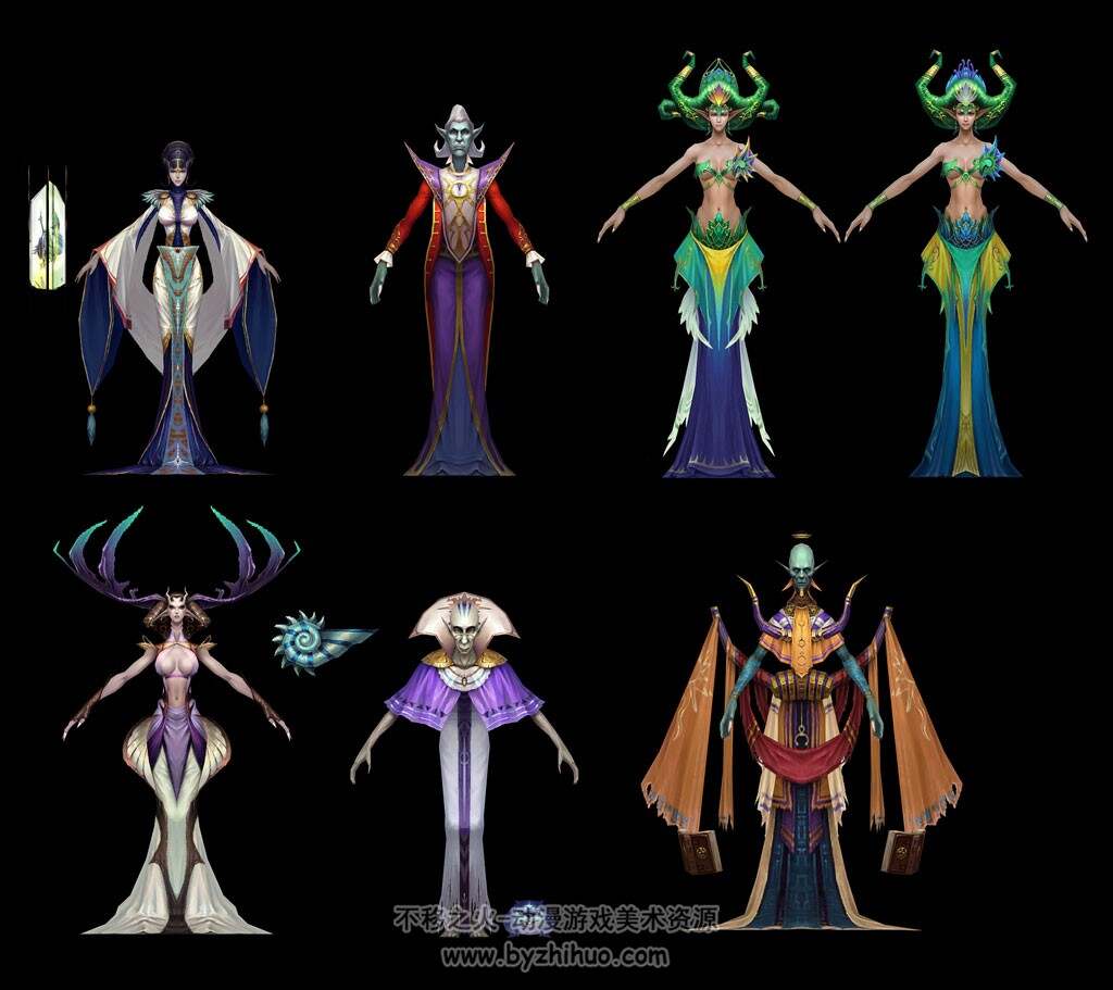 【神魔大陆】浮空基地NPC max角色模型
