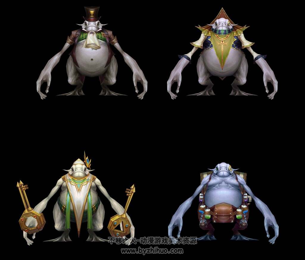 【神魔大陆】浮空基地NPC max角色模型