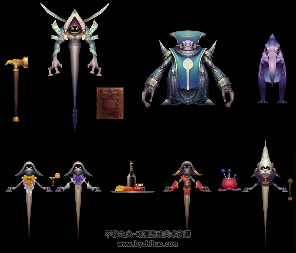 【神魔大陆】浮空基地NPC max角色模型