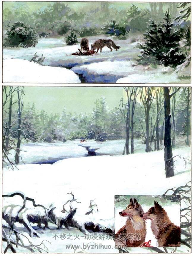 《L'Ombre de l'ours》全一册 Corteggiani & Faure