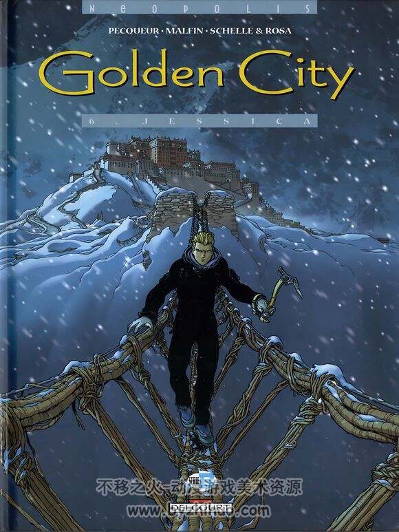 《Golden City》（黄金城）1-9册（1-3为汉化，4-9为法文）