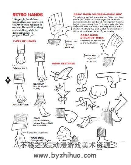 卡通绘画技法 [英文版]