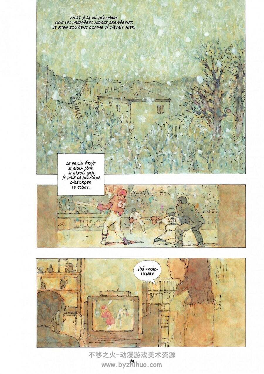 《Première Neige》（第一场雪）全一册 Corbeyran & Byun