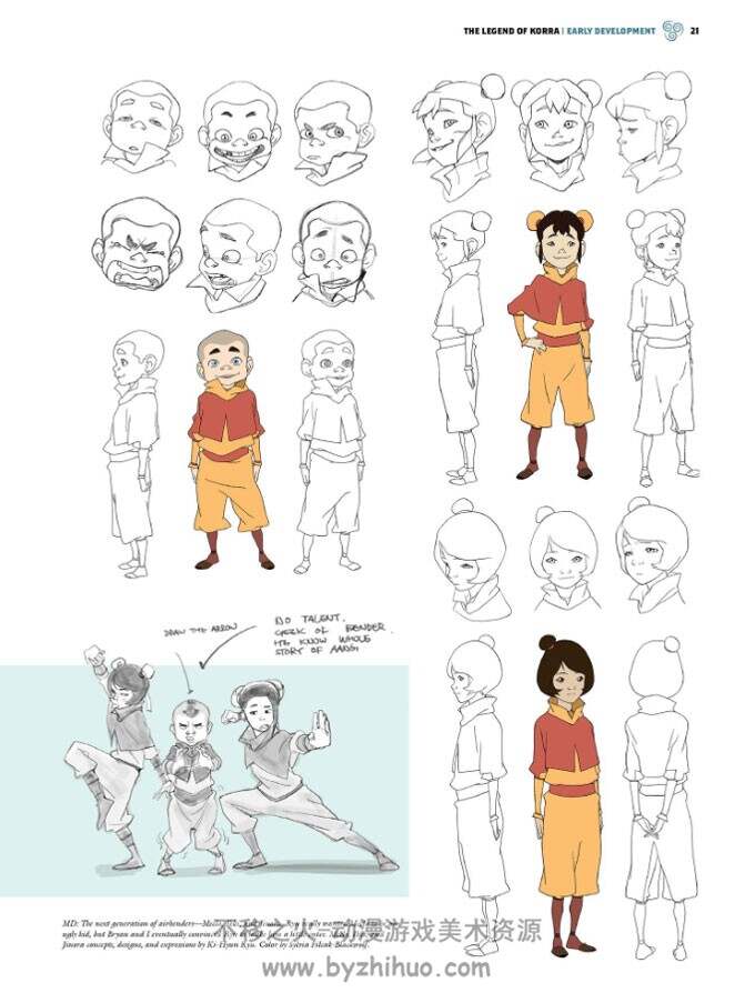 《The Legend of Korra》The Art of the Animated Series: Book One:air