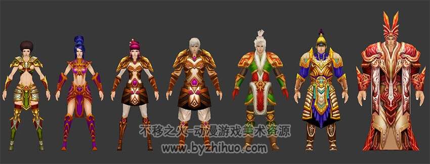 成吉思汗2 角色模型 NPC+坐骑