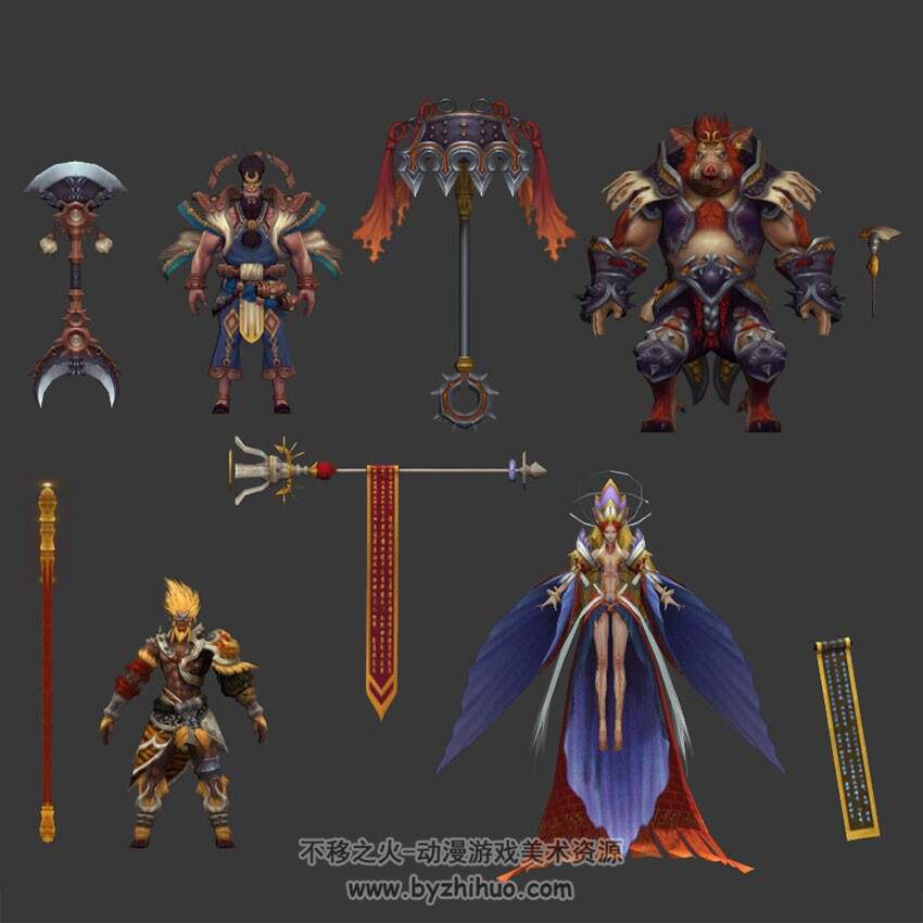 【最游记】角色模型小合集