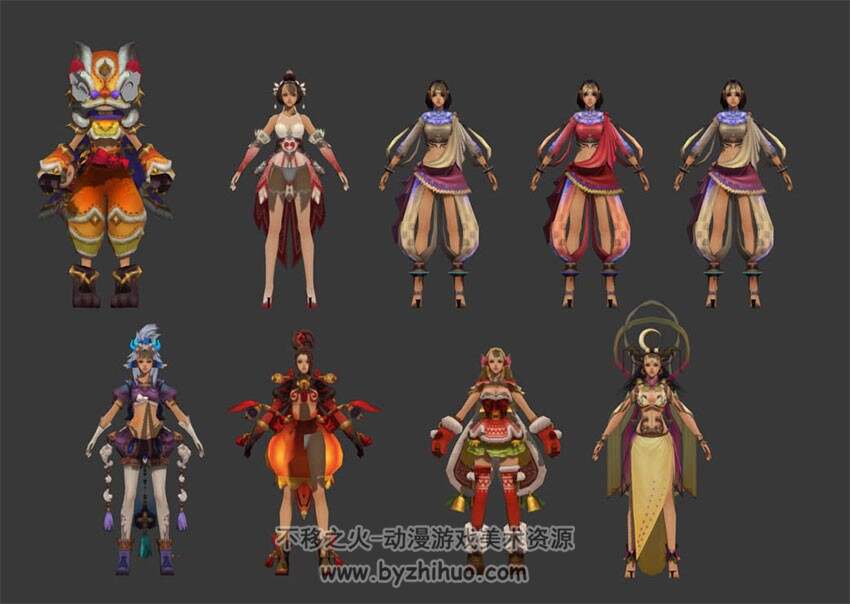 【最游记】角色模型小合集