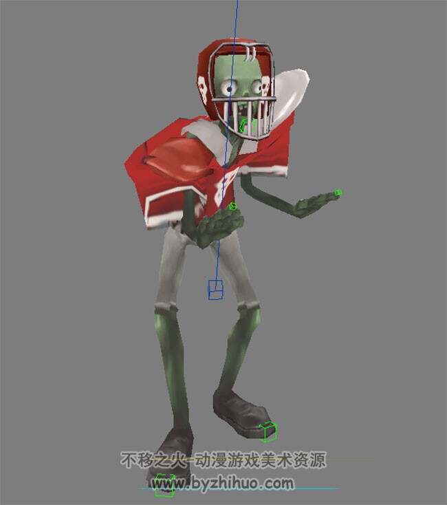 【植物大战僵尸】僵尸/植物模型 部分带绑定动作