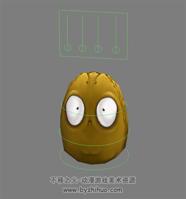 【植物大战僵尸】僵尸/植物模型 部分带绑定动作