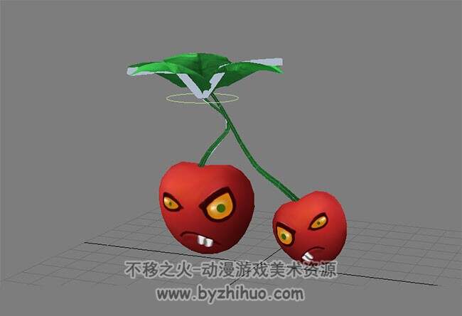 【植物大战僵尸】僵尸/植物模型 部分带绑定动作