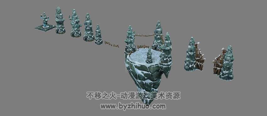 【完美国际】5套场景模型