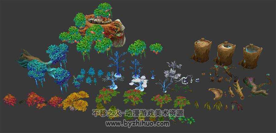 【九天神话】 树 模型合集
