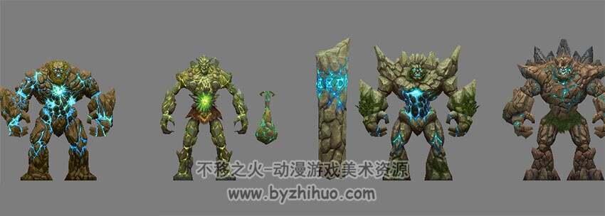 【九界】游戏怪物 精品模型一组