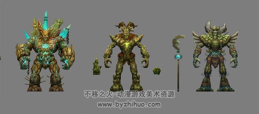【九界】游戏怪物 精品模型一组