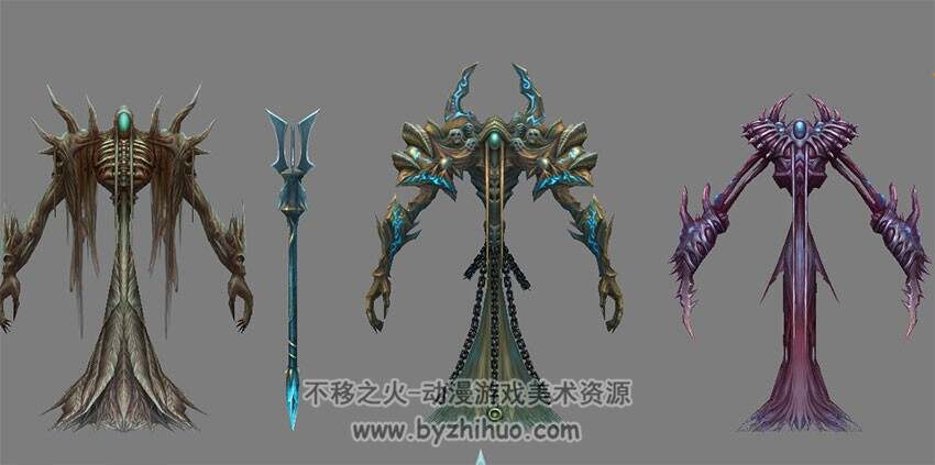 【九界】游戏怪物 精品模型一组