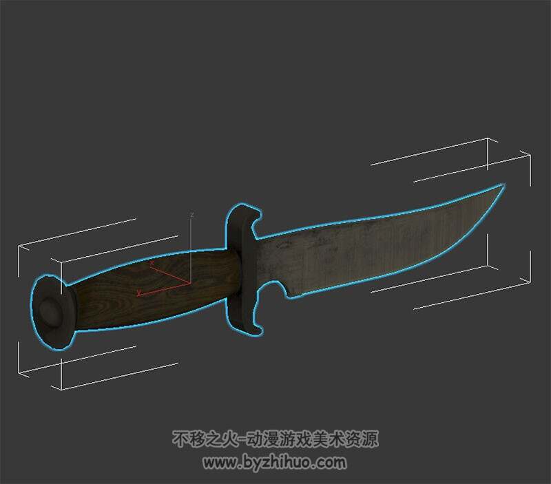knife 匕首 游戏模型