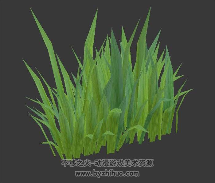 草丛3d模型