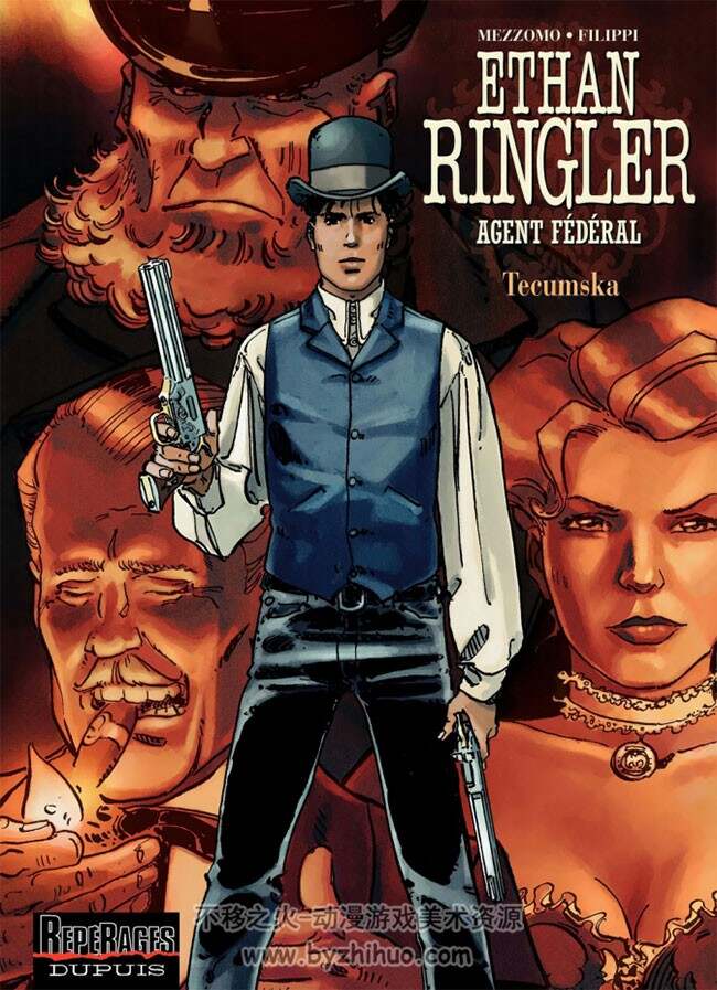 《Ethan Ringler, Agent fédéral》1-5册 Filippi & Mezzomo