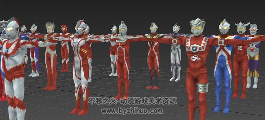 Ultraman 奥特曼 全角色模型
