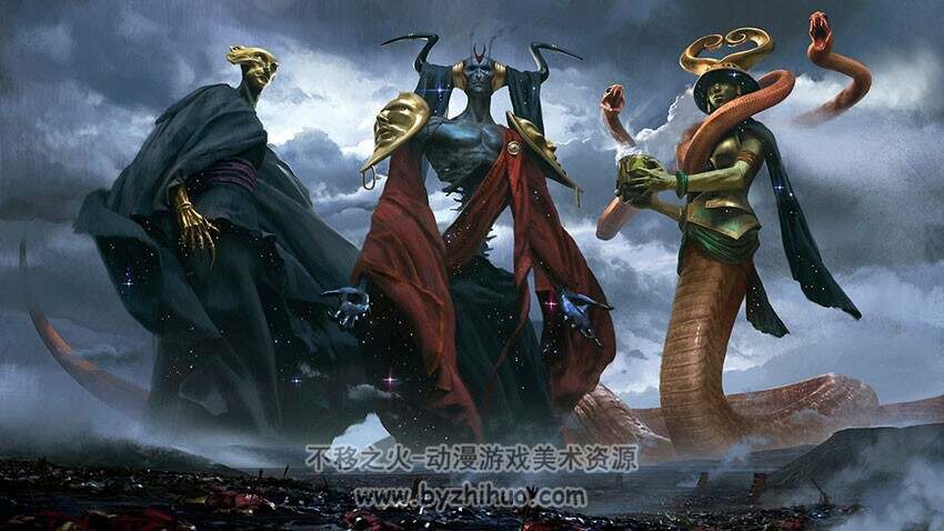 Chase Stone 科幻魔幻风CG插画作品合集 202P