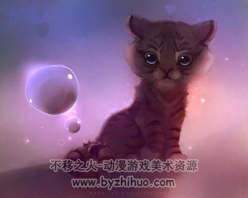 Apofiss 超水嫩可爱动物 CG水彩画