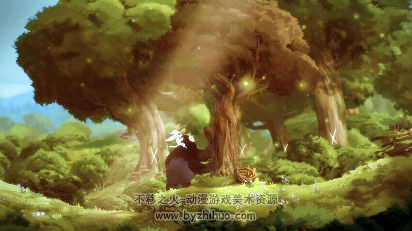 【Ori and the Blind Forest】奥里与黑暗森林 场景原画图集 48P