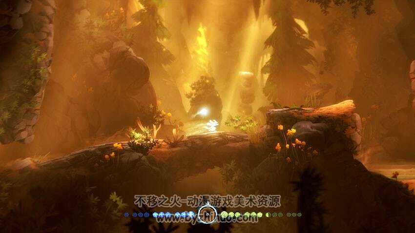 【Ori and the Blind Forest】奥里与黑暗森林 场景原画图集 48P