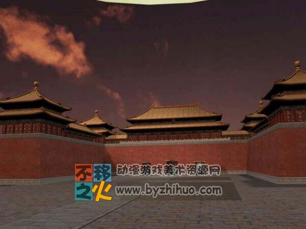 故宫 紫禁城 3D场景模型