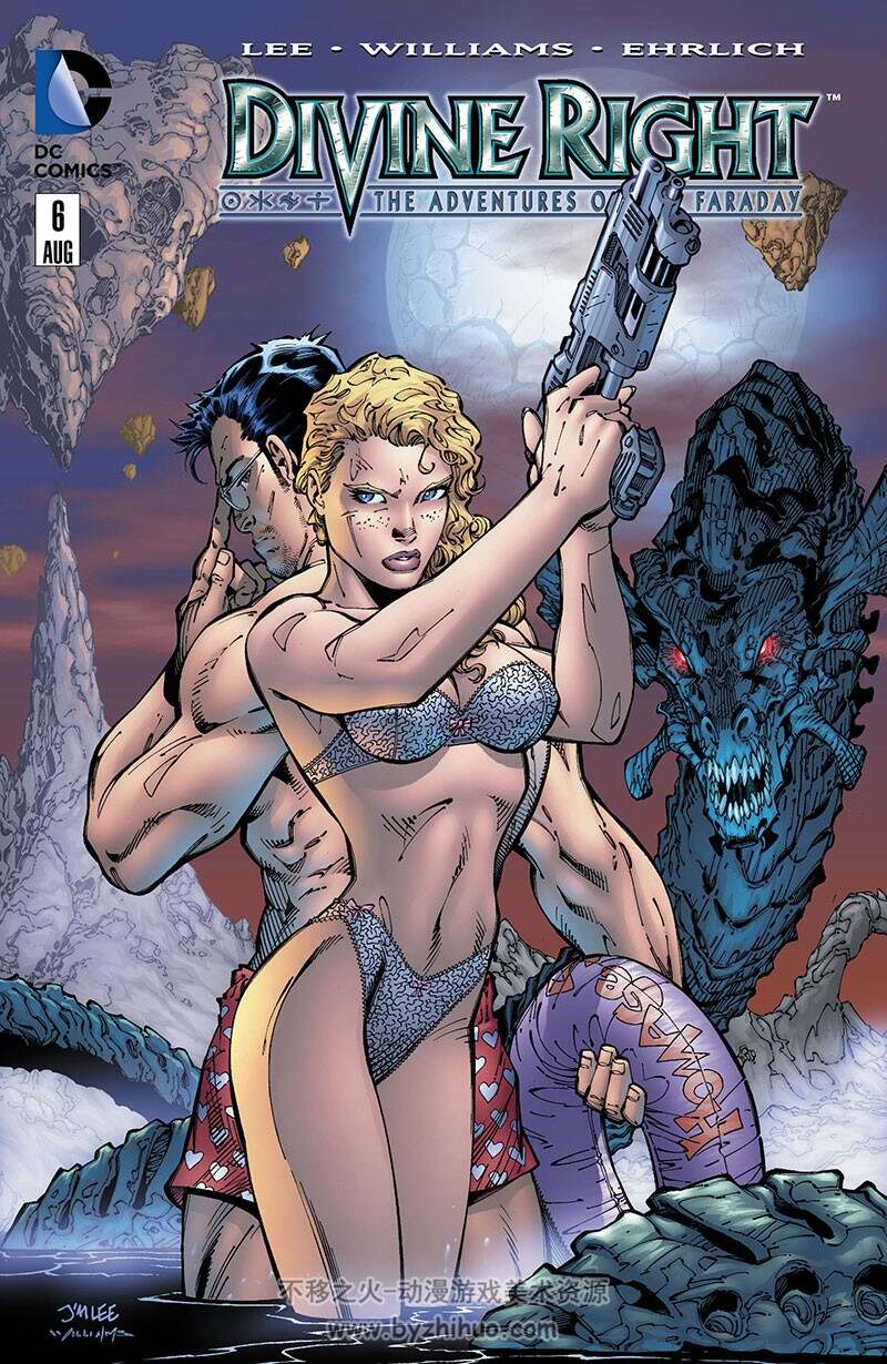 《Divine Right - The Adventures of Max Faraday》1-12册 Jim Lee