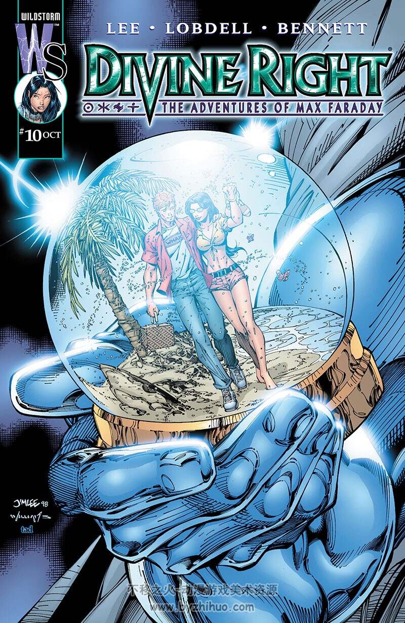 《Divine Right - The Adventures of Max Faraday》1-12册 Jim Lee